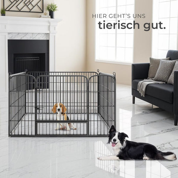 Welpenauslaufstall 4-eckig