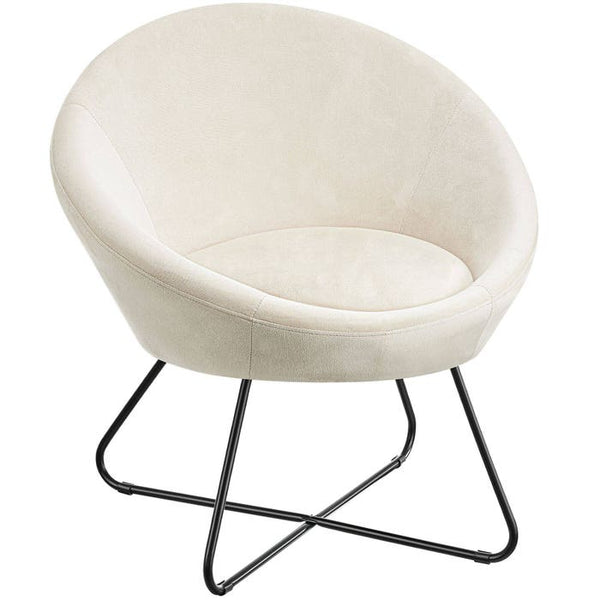 Cocktailsessel Centera Samtoptik beige