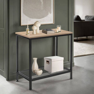Beistelltisch Filton Industrial Holz hell, Eiche Sonoma