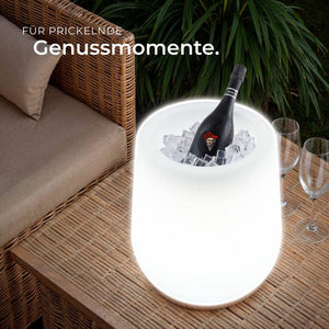 LED-Blumentopf Luminous Courve Pot