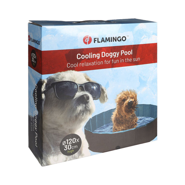 Flamingo Schwimmbad Splash rund 120cm