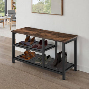 Scarpiera Taunton - Marrone scuro industriale 