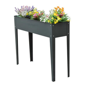 Hochbeet Kräuterbeet Pflanzkasten 100 x 30 x 80 cm