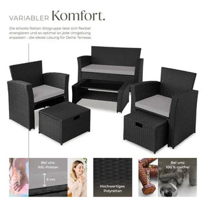 Rattan Sitzgruppe Modena