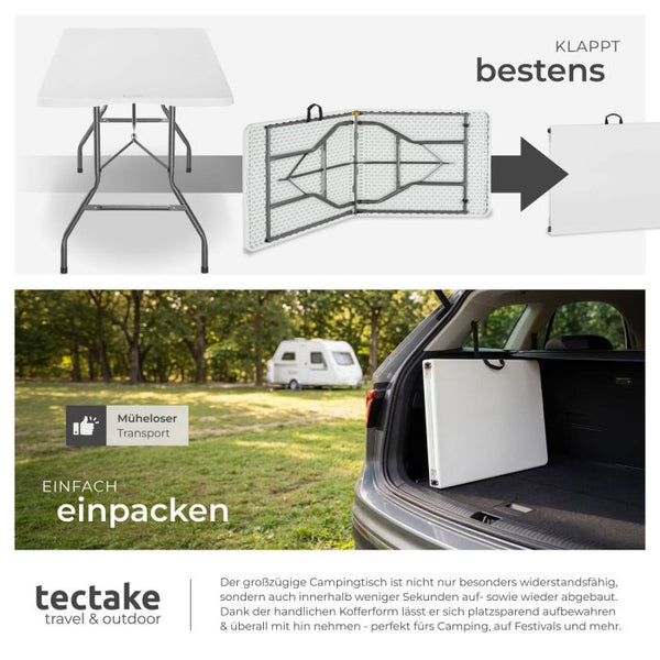 Campingtisch Panja weiss