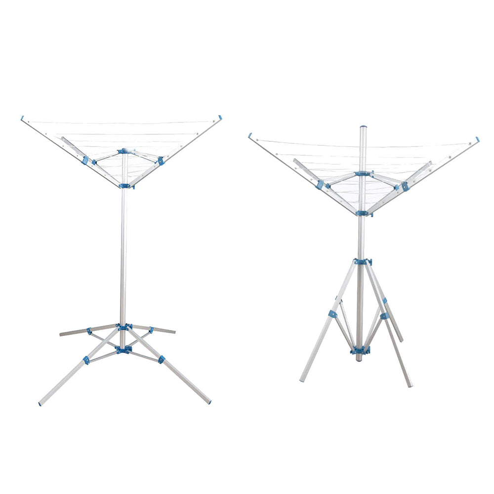Aluminum rotary clothesline