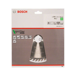 Bosch Kreissägeblatt Optiline Wood