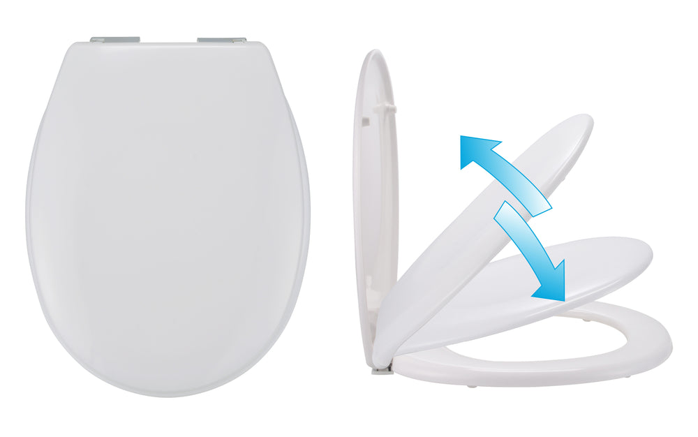 Sedile WC FS-Star in duroplast con meccanismo di chiusura ammortizzata