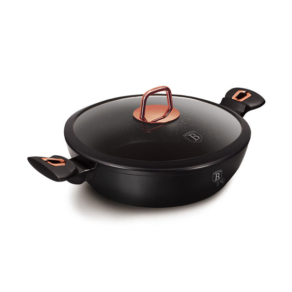 Berlinger Haus casseruola con coperchio 3,8L Ø 28cm Black Rose Edition