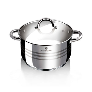 Pentola Blaumann con coperchio 7,6L Ø 26cm Linea Gourmet