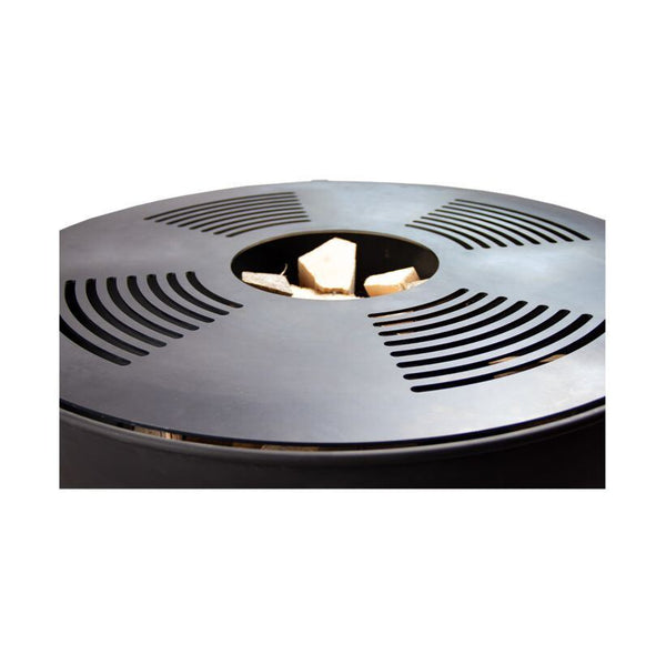Mr. Grill Feuerschale mit Kreuzfuss & Grillring