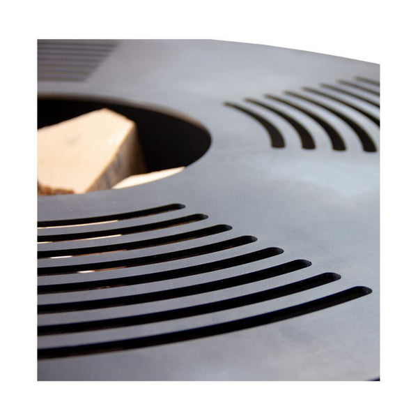 Mr. Grill Feuerschale mit Kreuzfuss & Grillring