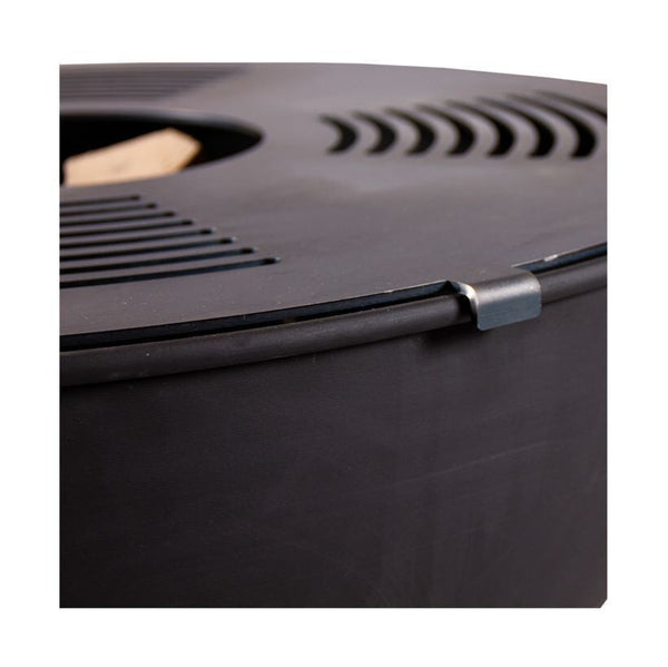 Mr. Grill Feuerschale mit Kreuzfuss & Grillring