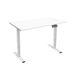 Bureau Contini réglable en hauteur 1,8 x 0,8 m blanc / cadre