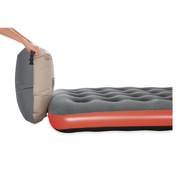 Bestway Pavillo Luftbett mit Kissenpumpe Roll & Relax 203x152x22cm