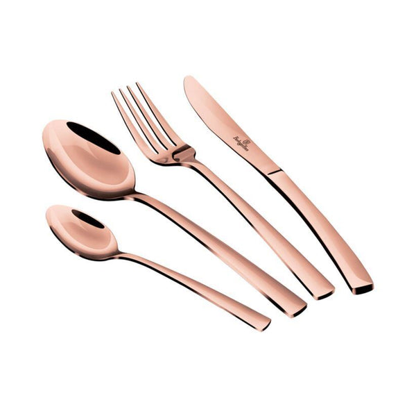 Set di posate in oro rosa da 24 pezzi Berlinger Haus