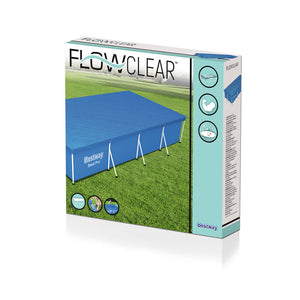 Bestway Flowclear PE-Abdeckplane für 400x211cm Steel Pro Pools