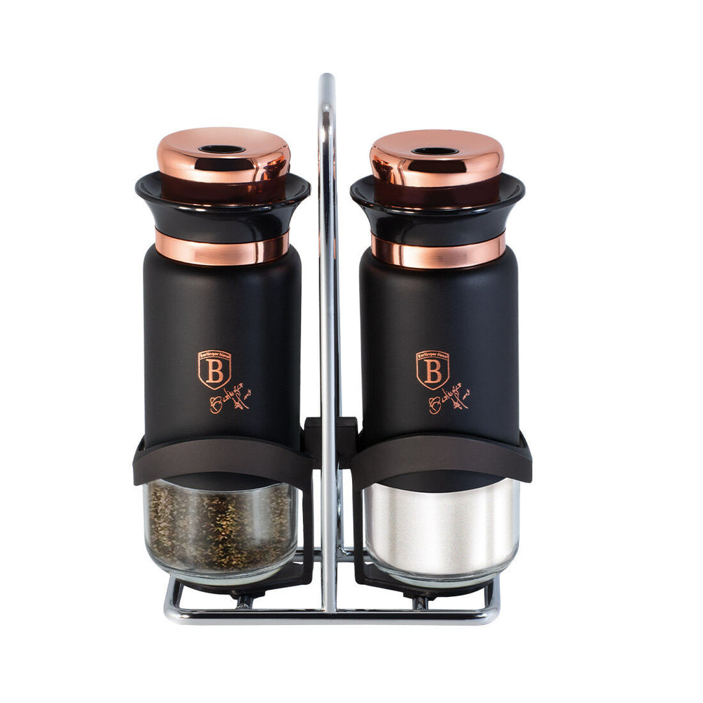 Set di saliera e pepiera Berlinger Haus Black Rose Collection