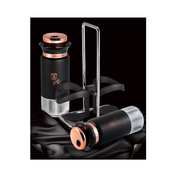 Berlinger Haus Salz- und Pfefferstreuer-Set Black Rose Collection