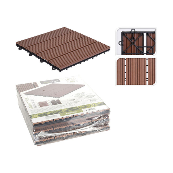 FS Star Terrassenfliese 6er Set braun