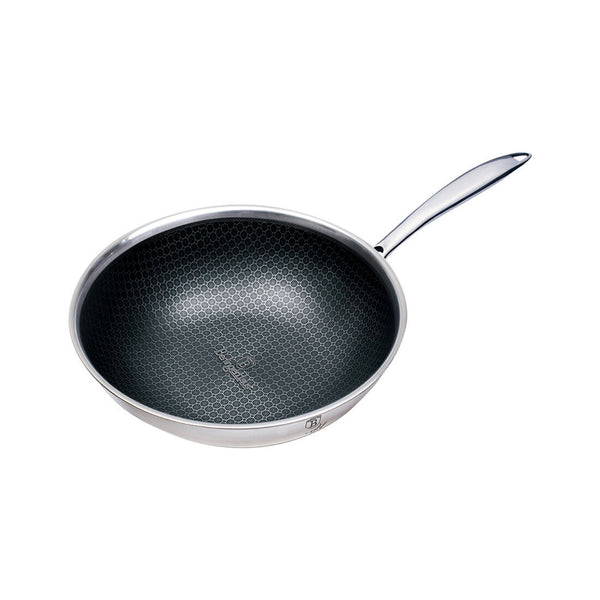Berlinger Haus Wok Ø 28cm Eternal Edition acciaio cromato