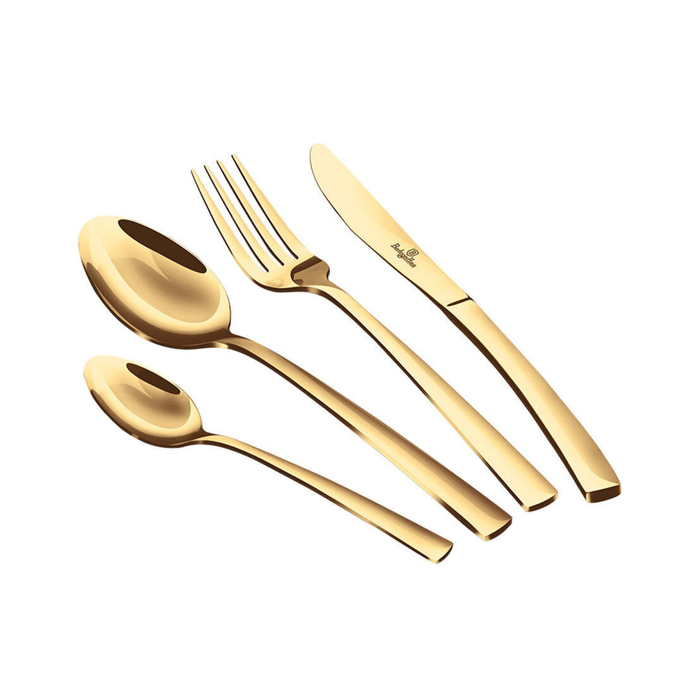 Berlinger Haus 24 teiliges Besteck-Set Champagne