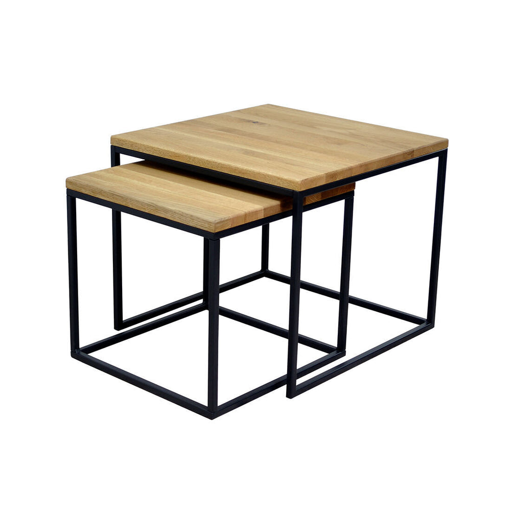 CONTINI Couchtisch quadrat 2tlg.
