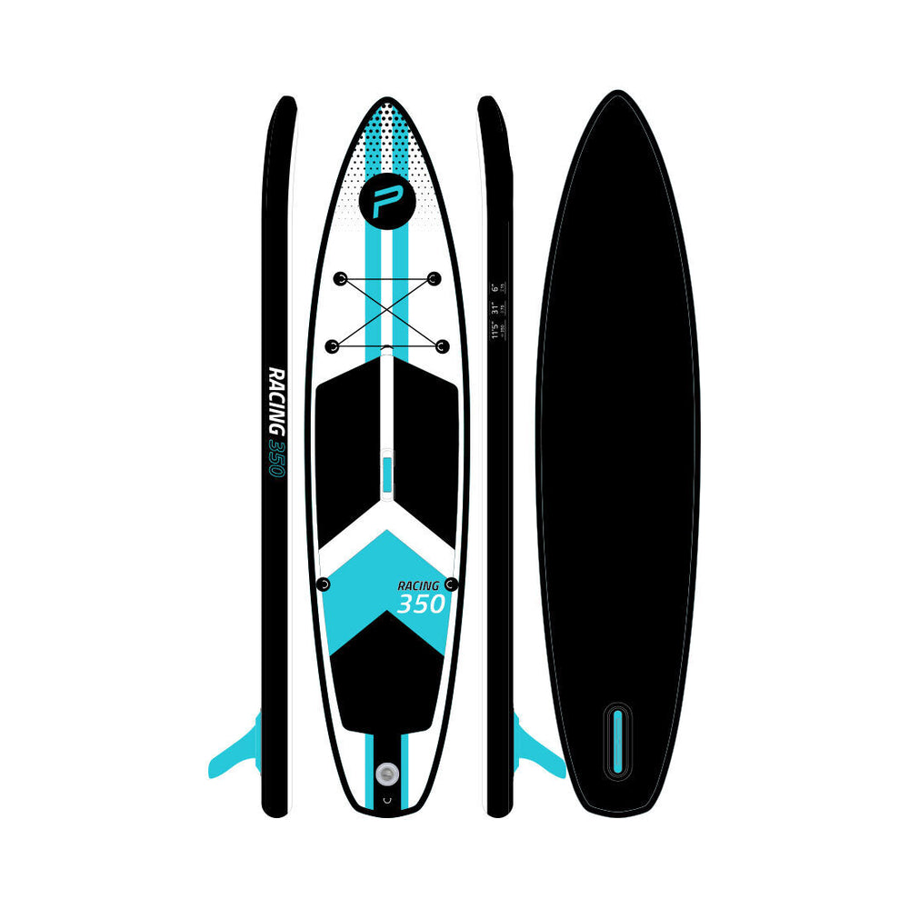 PURE iSUP Racing 350x79x15 cm turchese/nero