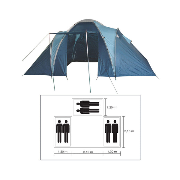 FS-STAR family tent for 6 people