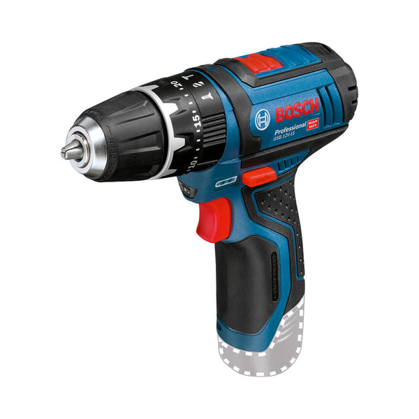 Bosch GSB 12V-15 Akku-Schlagbohrschrauber-Set mit Tasche