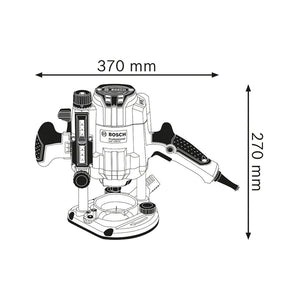 Bosch GOF 1250 CE Oberfräse inkl. Koffer