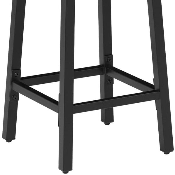 Set Barhocker Corby Industrial Holz dunkel, rustikal 4er Set