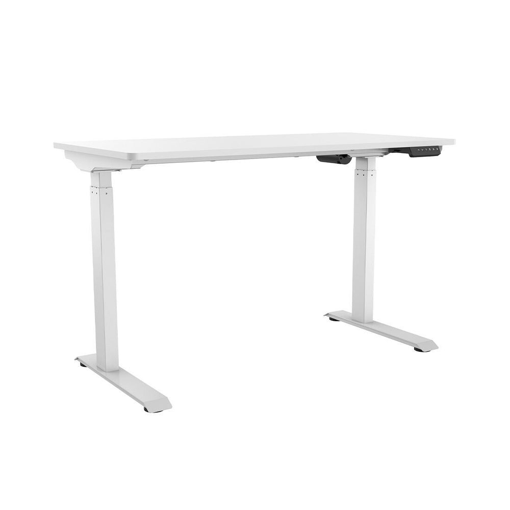 Contini höhenverstellbarer Bürotisch 1.2x0.6m weiss