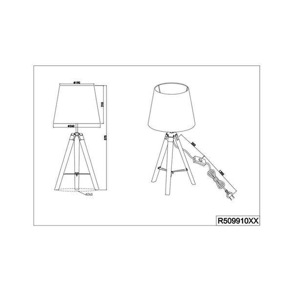 Reality Tischleuchte Tripod