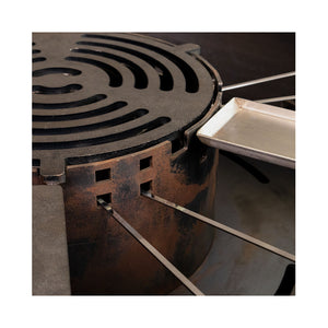 Mr. Grill Feuerschale mit Grillring und Zubehör
