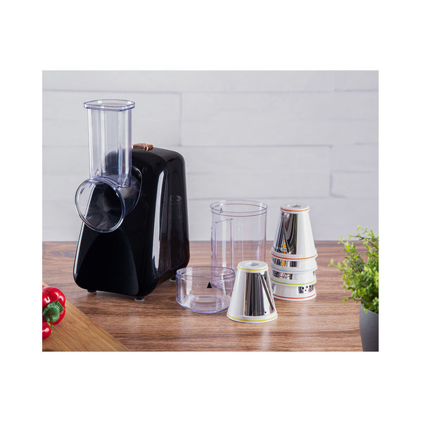 Berlinger Haus elektronische Reibe für Gemüse & Obst Black Rose Collection