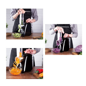 Berlinger Haus elektronische Reibe für Gemüse & Obst Black Rose Collection