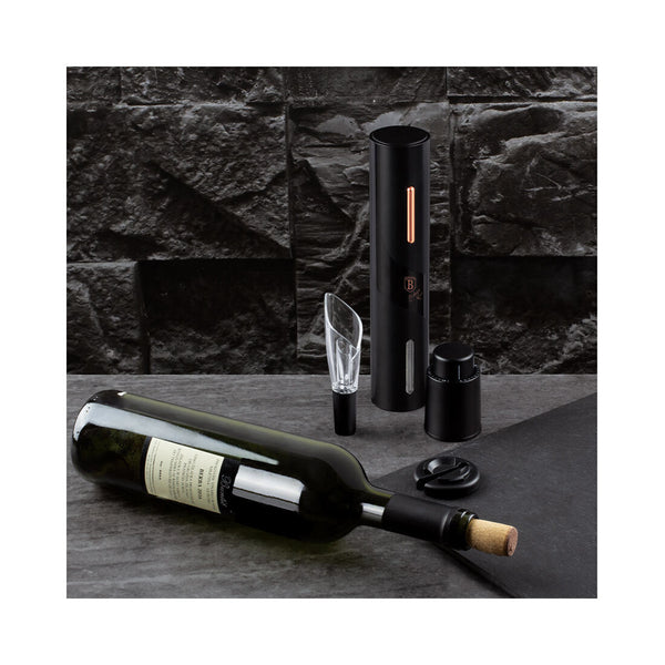 Berlinger Haus Weinöffner Set elektro black- rose gold