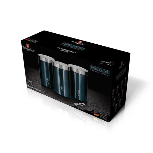 Berlinger Haus Dosen-Set 3tlg. Aquamarine Edition