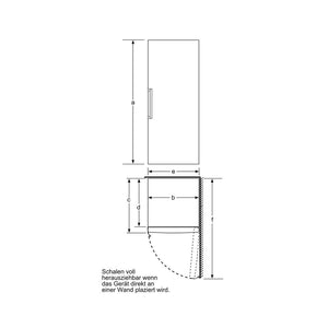 Siemens GS54NAWCV Gefrierschrank NoFrost