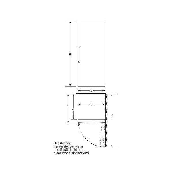 Siemens GS54NAWCV Gefrierschrank NoFrost