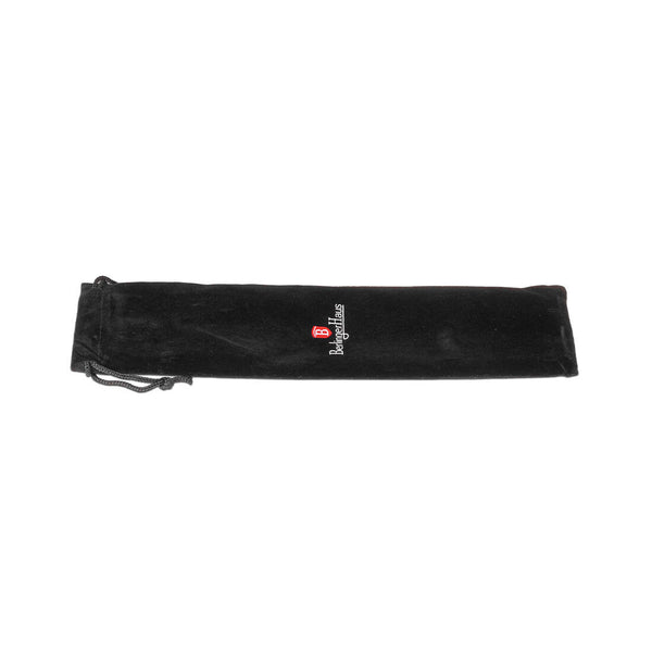 Berlinger Haus 4-tlg. Besteck-Set mit Reisetasche schwarz