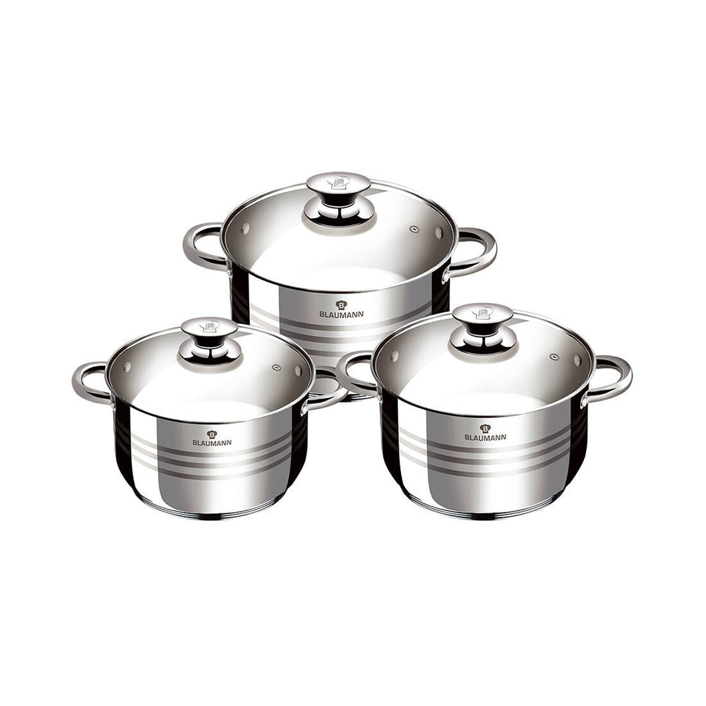 Blaumann 6-teiliges Kochgeschirr-Set Gourmet Line