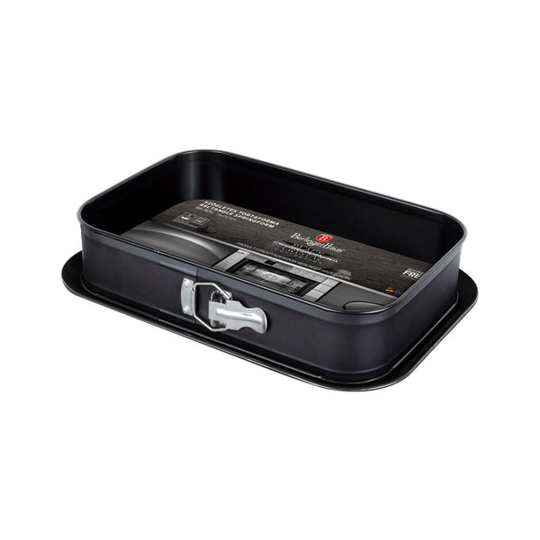 Berlinger Haus Springform 39x27cm Black Silver Collection