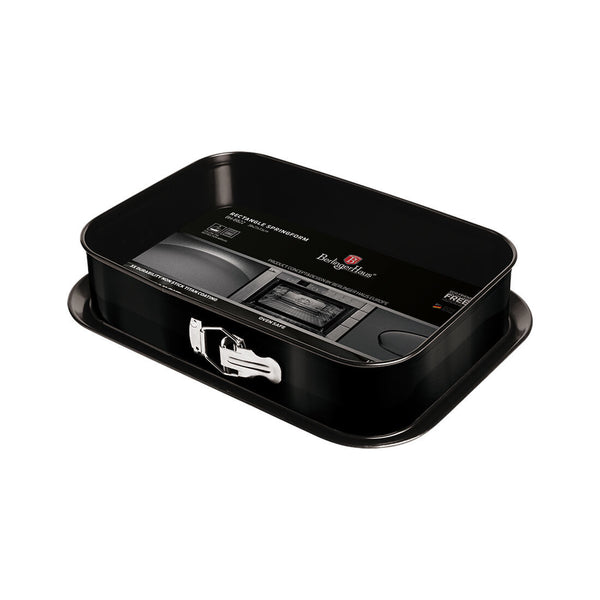 Berlinger Haus Springform 39x27cm Black Silver Collection