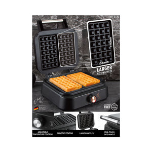 Berlinger Haus belgisches Waffeleisen Black Rose Collection