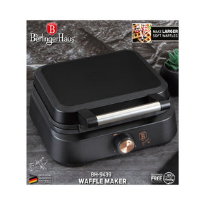 Berlinger Haus belgisches Waffeleisen Black Rose Collection