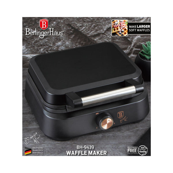 Berlinger Haus belgisches Waffeleisen Black Rose Collection