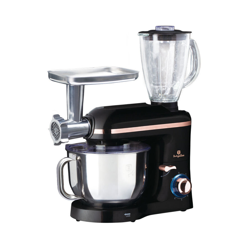 Berlinger Haus Food Processor 1400W Black Rose Collection