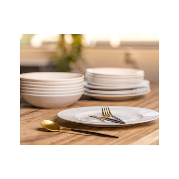 Servizio tavola Tavola 18 pezzi Bianco